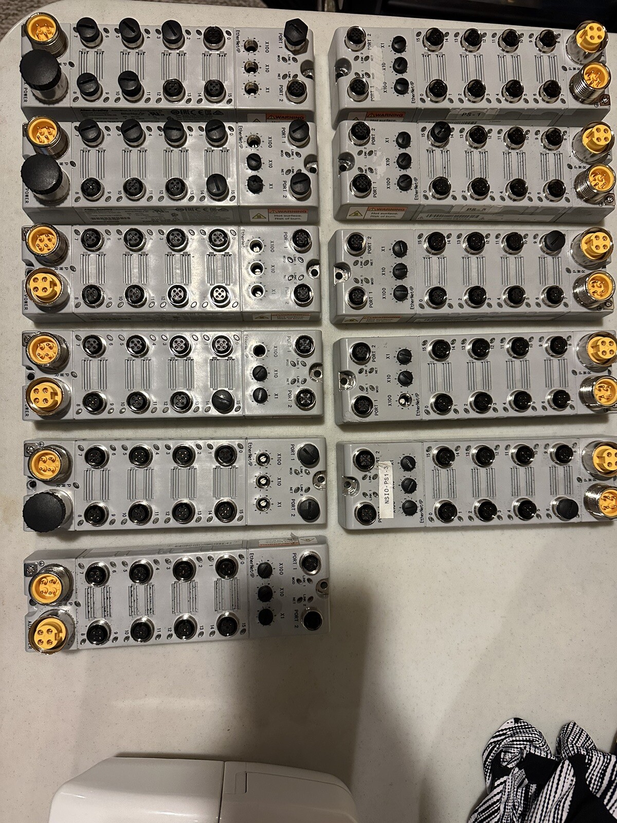 AB 1732E-16CFGM12QCR /A ArmorBlock 16 Point Configurable QC, 30day Warranty