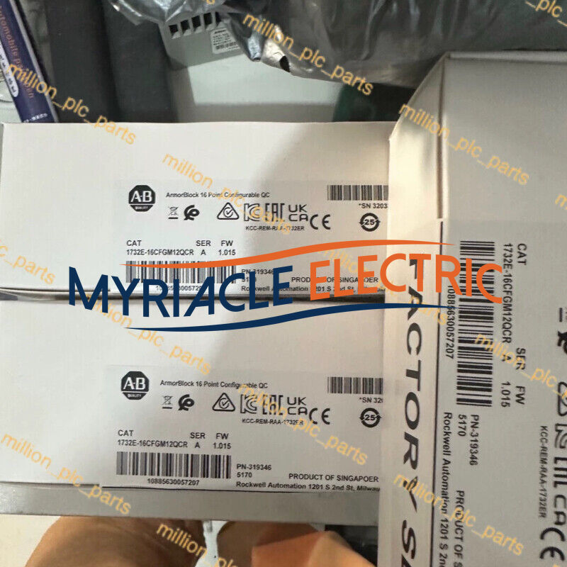 AB 1732E-16CFGM12QCR /A ArmorBlock 16Pt I/O Module New in Box Spot Goods
