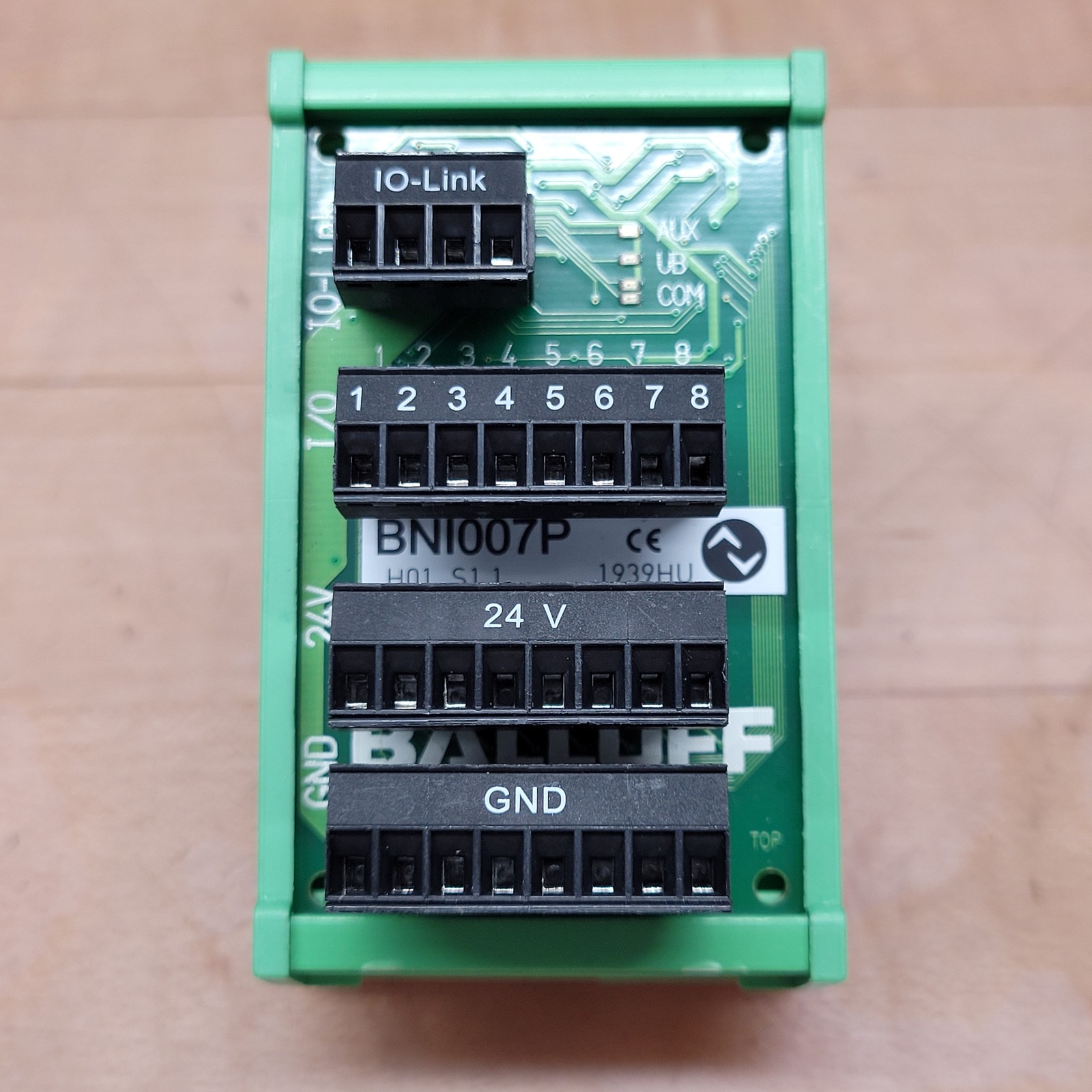 Balluff BNI007P Active Splitter, IO-Link 1.0, Input/Output 8, PVC Housing – USED