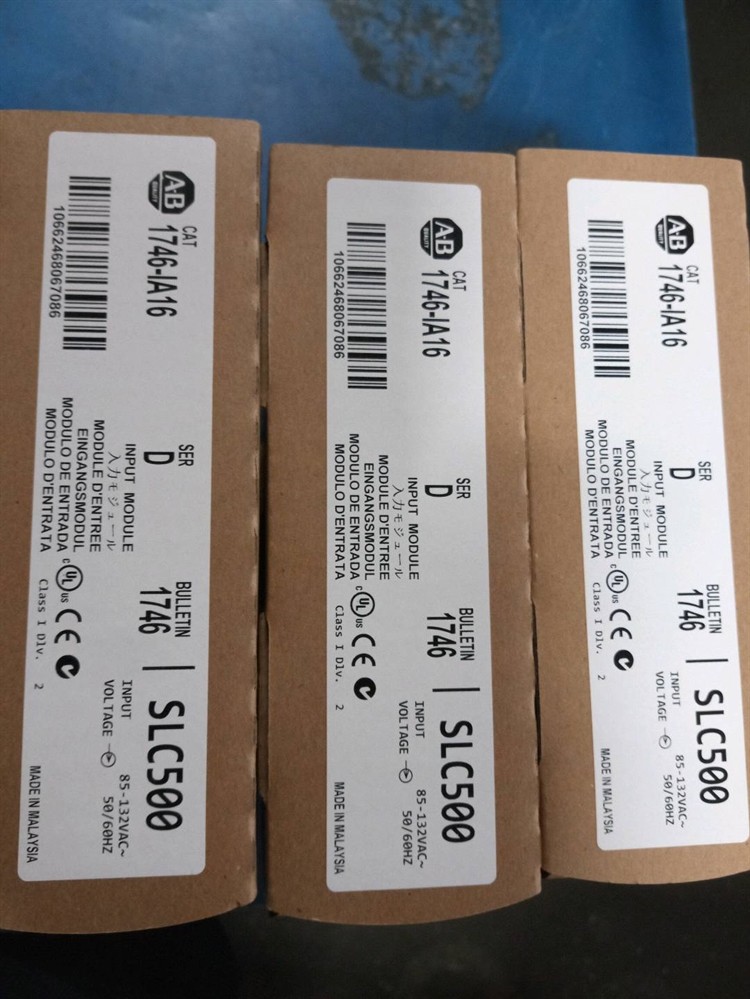 1 pcs New Allen Bradley 1746-IA16 Ser D SLC 500 16-Ch 120VAC Input Module USA