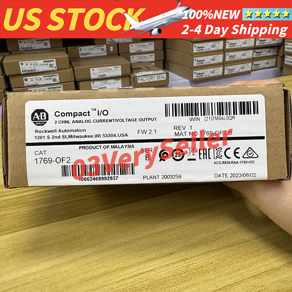 New Sealed Allen Bradley 1769-OF2 Compact I/O Output Module 1769OF2