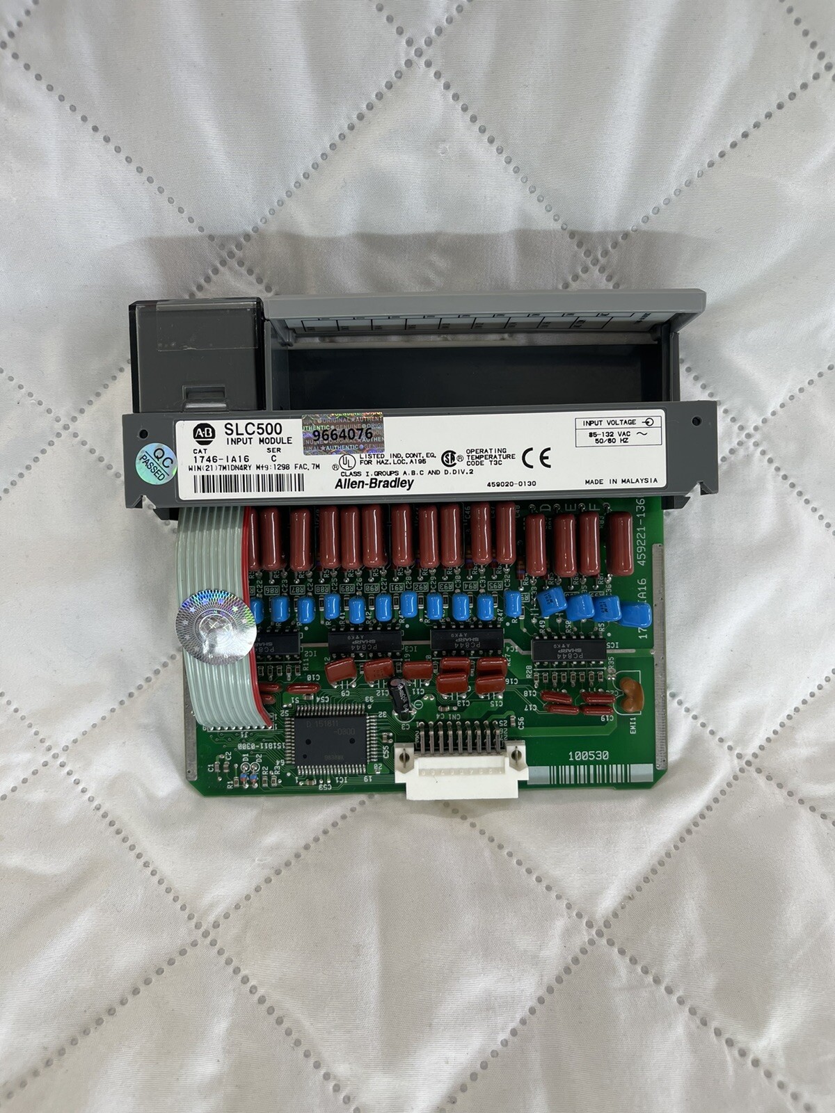 ALLEN BRADLEY 1746-IM16 C AB SLC 500 PLC INPUT MODULE New with not box Ser: C