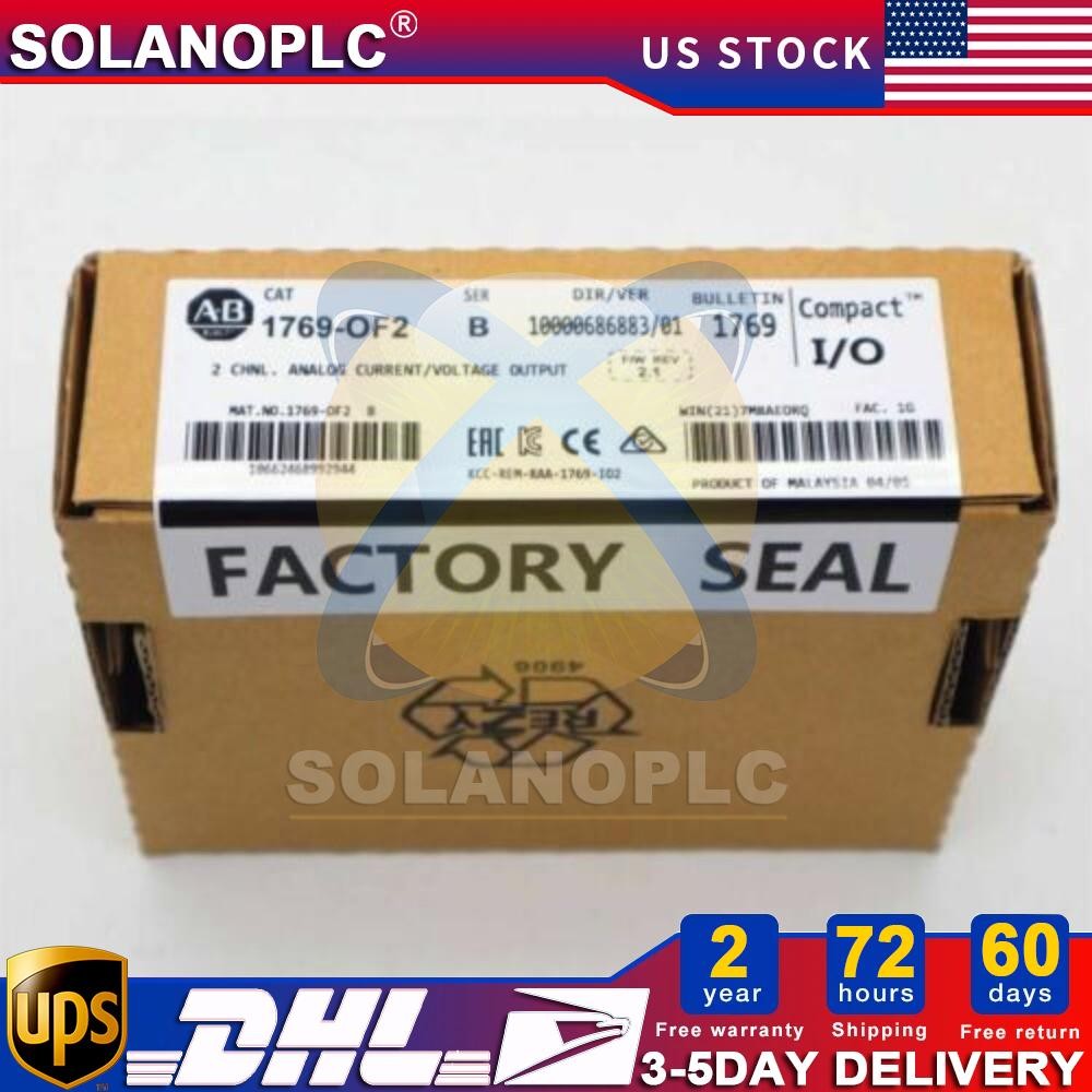 Allen-Bradley 1769-OF2 Compact I/O Output Module Factory Sealed US Free Tax