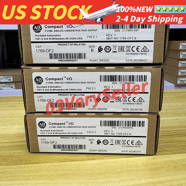 New Sealed Allen Bradley 1769-OF2 Compact I/O Output Module 1769OF2