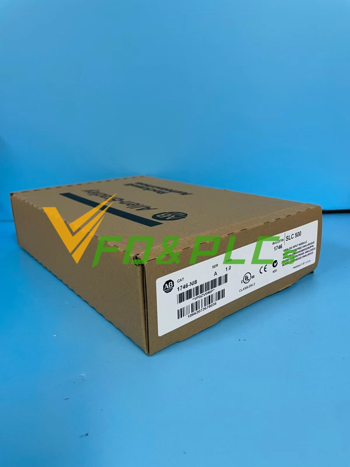 New Factory Sealed Unbrand 1746-NI8 SER A SLC 500 Analog Input Module 1746NI8