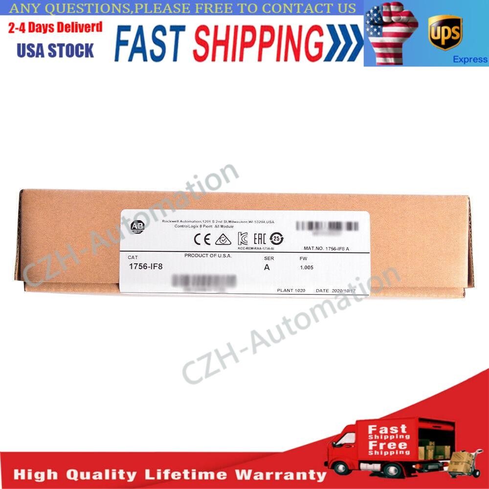 New Allen-Bradley 1756-IF8 ControlLogix 8 Point A/I Module 1756-IF8 US