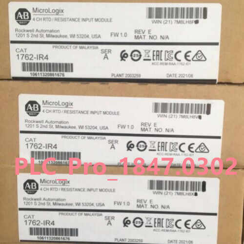 1PCS New Allen-Bradley 1762-IR4 MicroLogix 1200 RTD Resistance Input Module