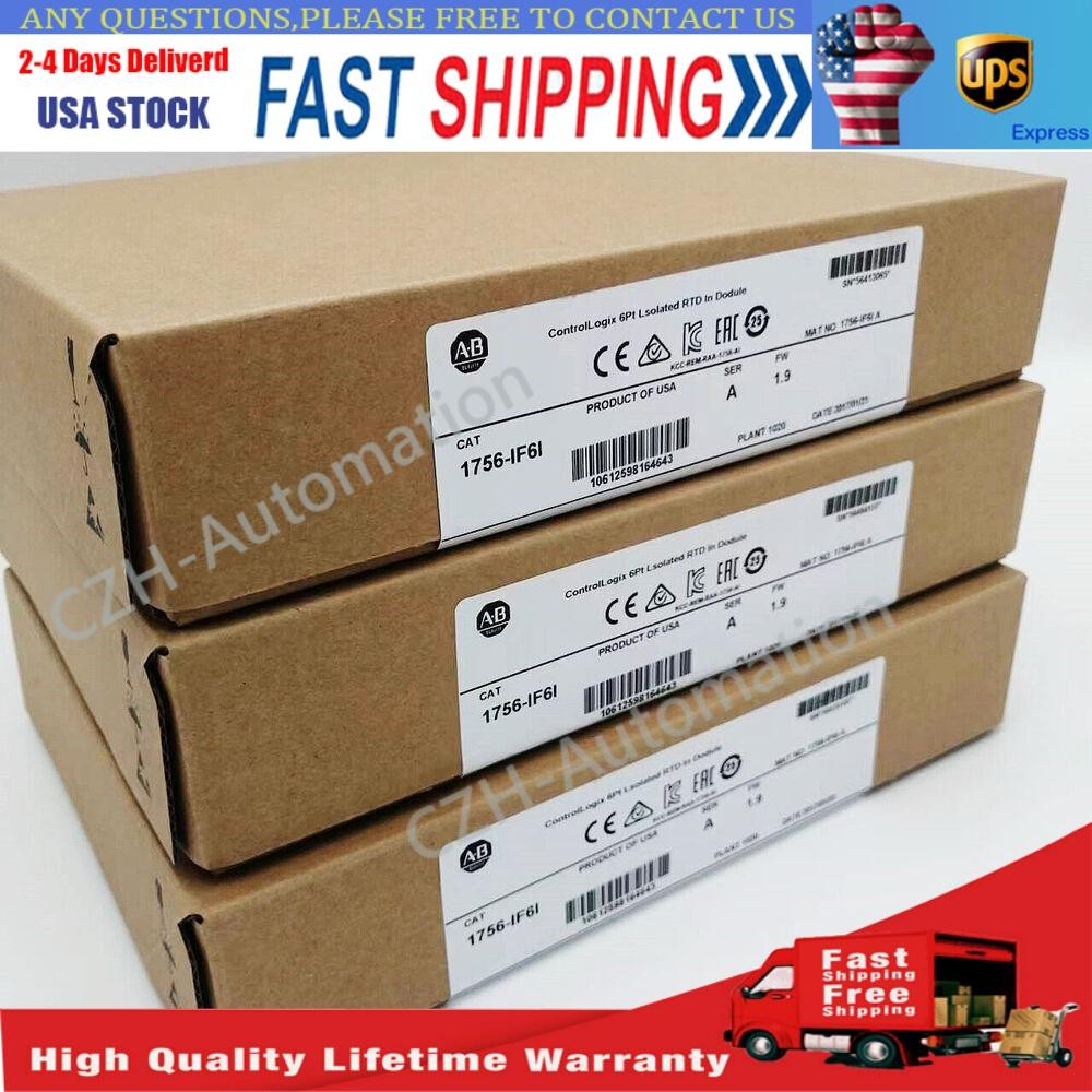 nEW IN BOX Allen-Bradley 1756-IF6I ControlLogix 6 Point Isolated A/IModule