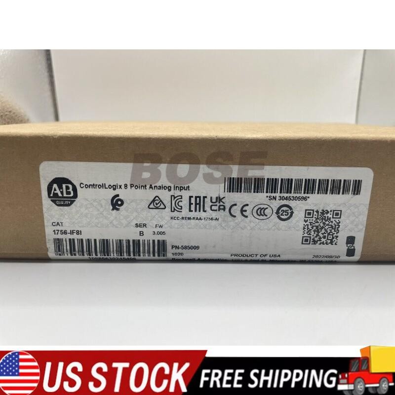 1PC New Sealed Allen Bradley 1756-IF8I Isolated Analog Input Module US Free Tax