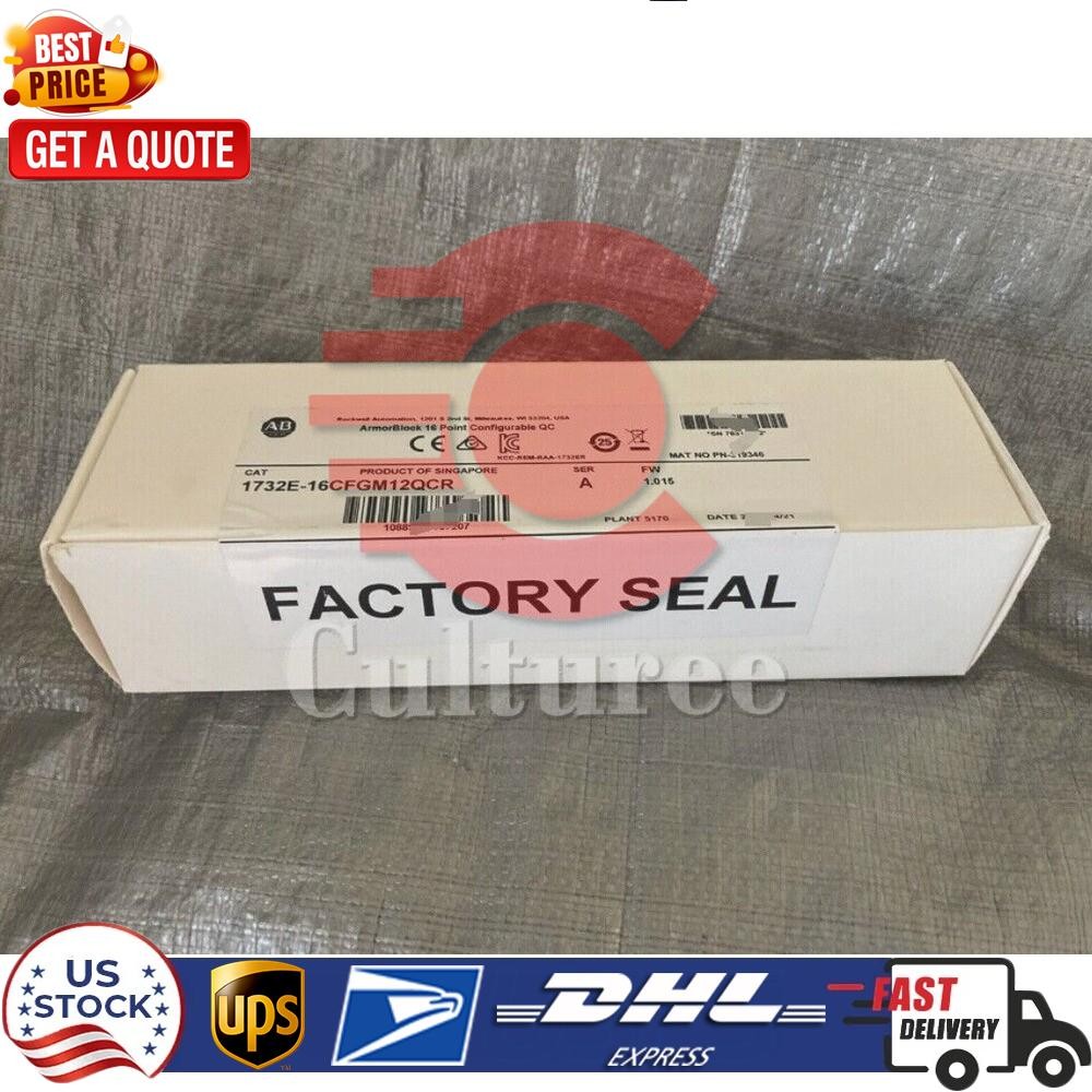 Allen Bradley 1732E-16CFGM12QCR /A ArmorBlock Module *NEW IN BOX* US Free Tax