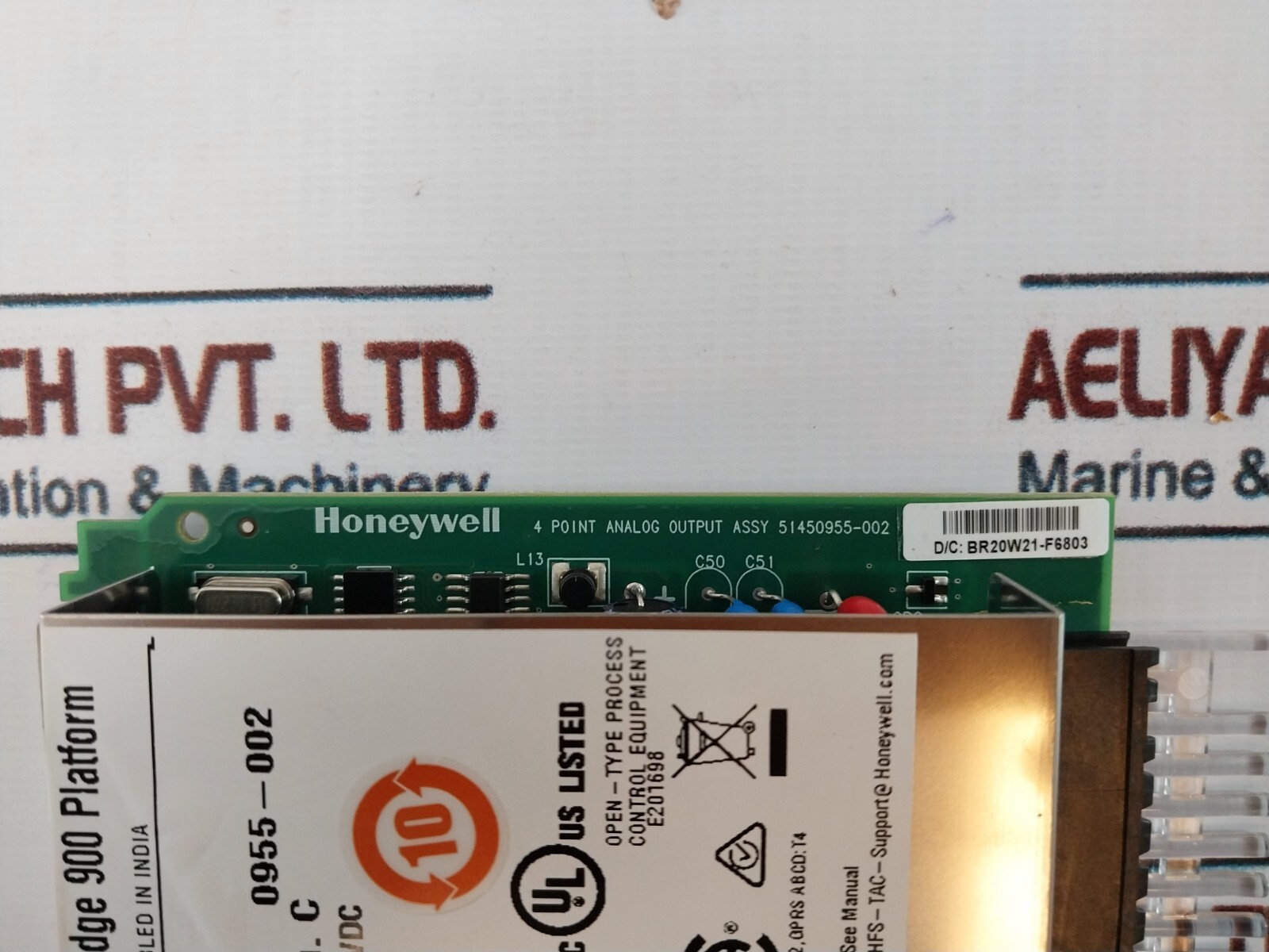 Honeywell 900B01-0301 Controledge 900 Platform 4 Channel Analog Output