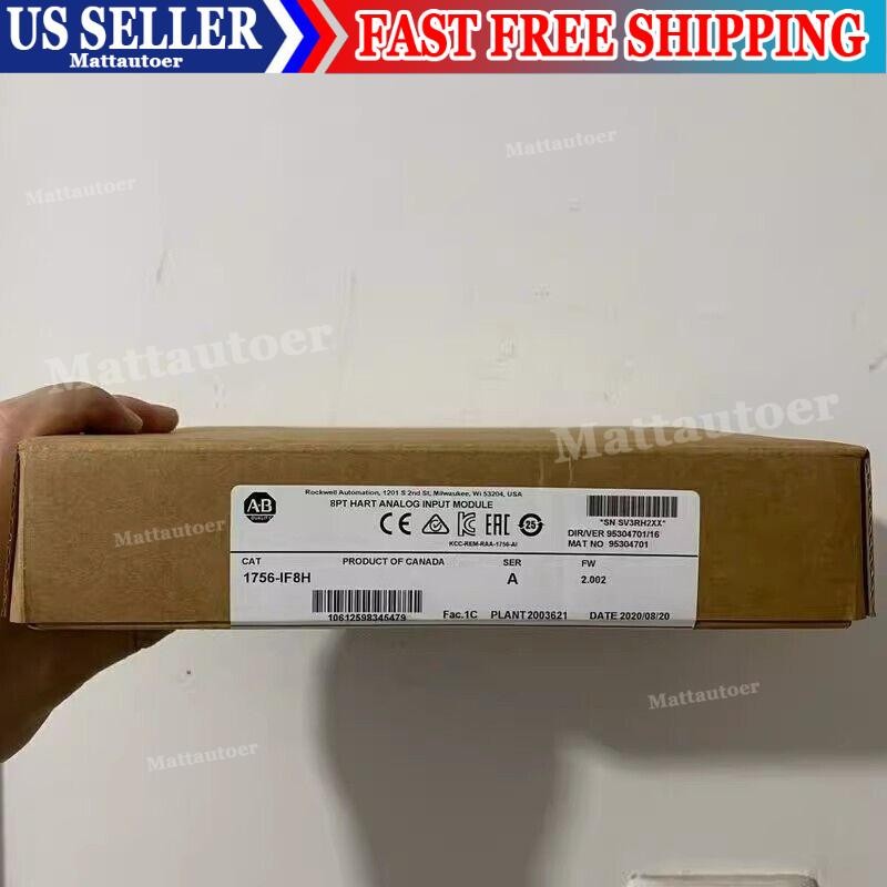 New Allen-Bradley 1756 IF8H ControlLogix HART Analog Input Module AB 1756-IF8H