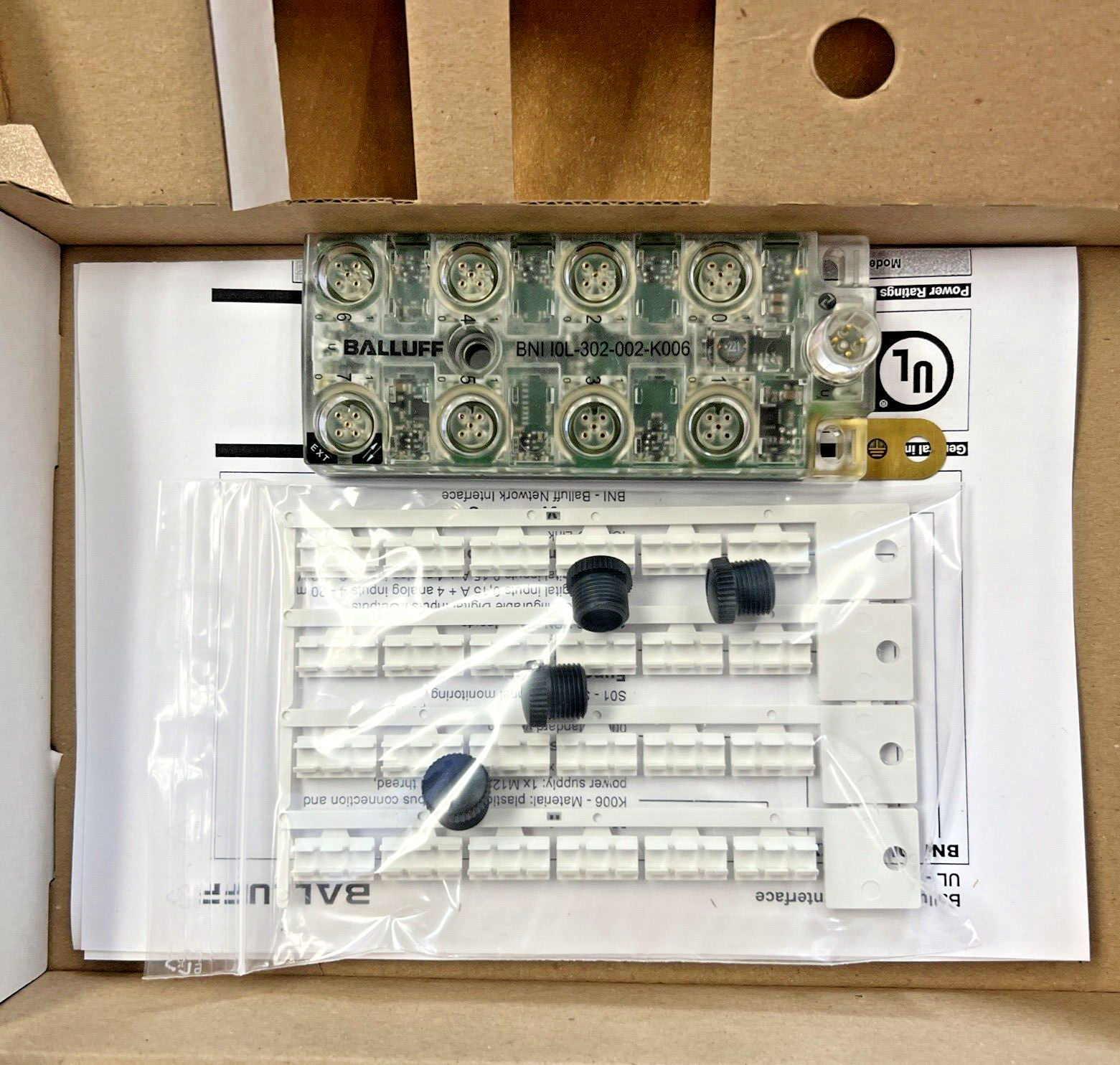 BALLUFF BNI007Z BNII0L-302-002-K006 Active Splitter **NEW IN BOX**
