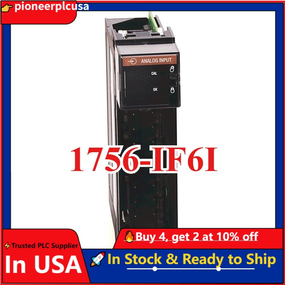 nEW IN BOX Allen-Bradley 1756-IF6I ControlLogix 6 Point Isolated A/IModule NEW!