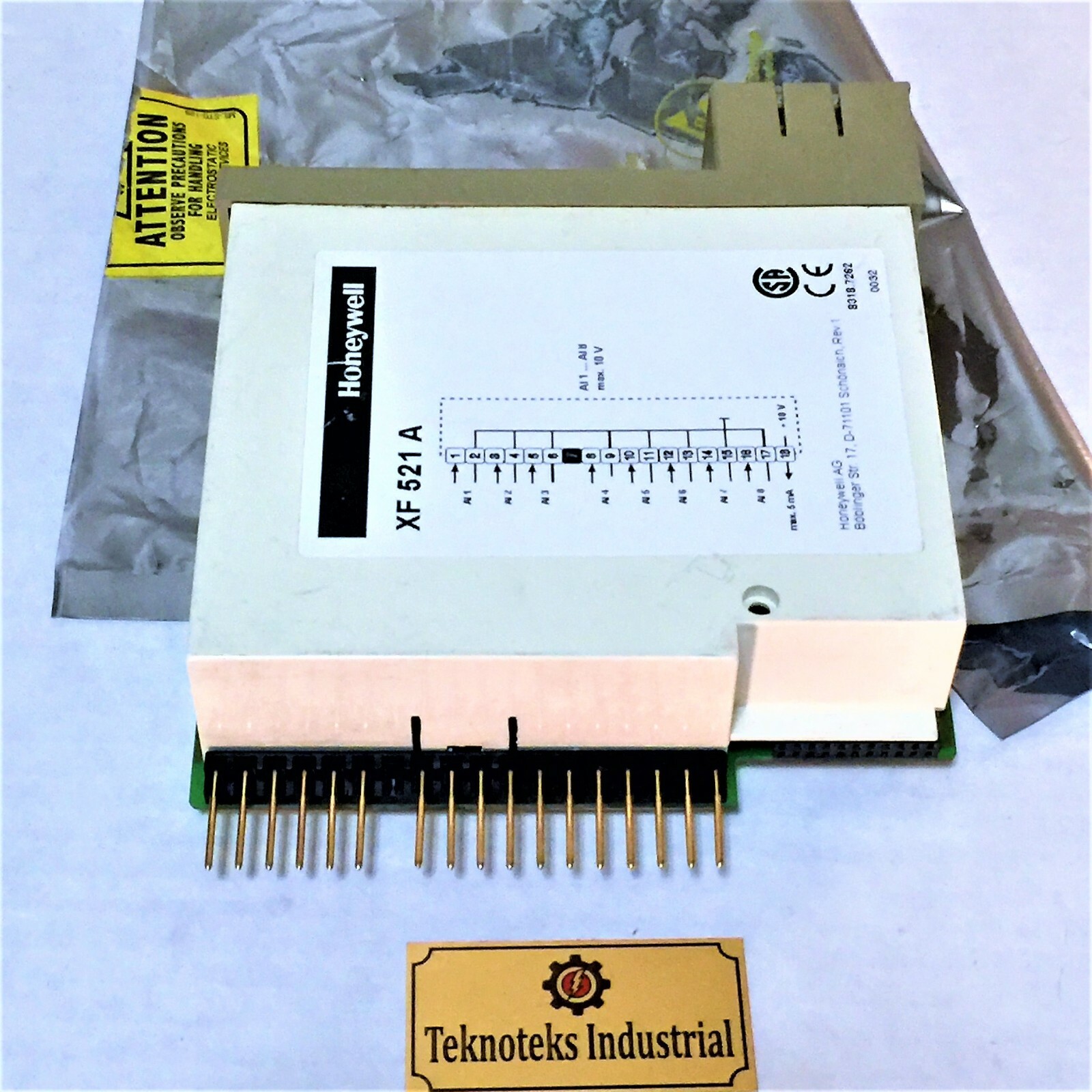 HONEYWELL XF521A ANALOG INPUT MODULE (NEW)