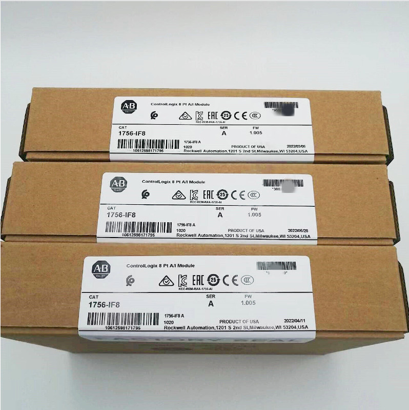 1756-IF8 Allen-Bradley ControlLogix Point A/I Module New Factory Sealed 1756IF8