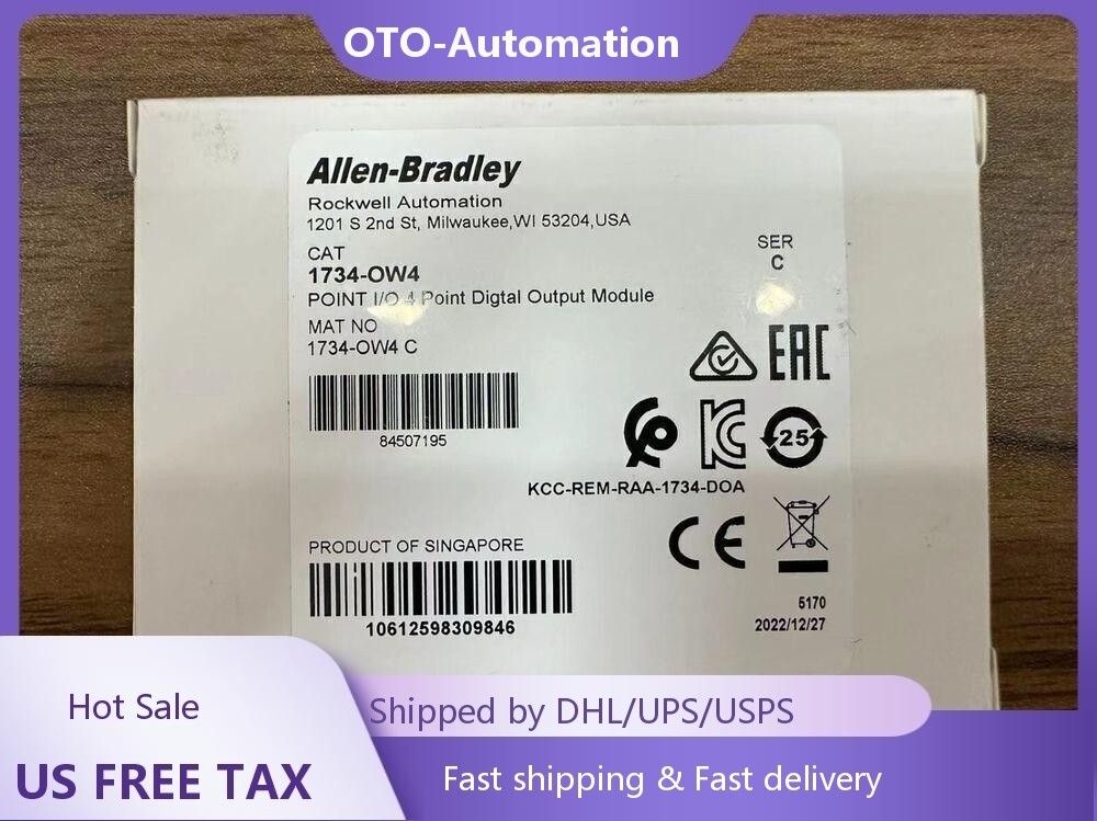 1734-OW4 2022 SER C New Sealed AB POINT I/O 4 Point Digital Output Module