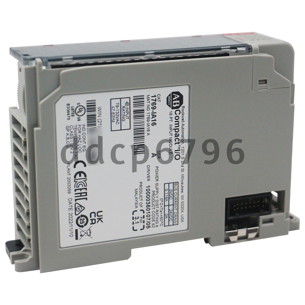 Allen Bradley 1769-IA16 CompactLogix 16 Pt 120VAC D/I Module New Brand AB