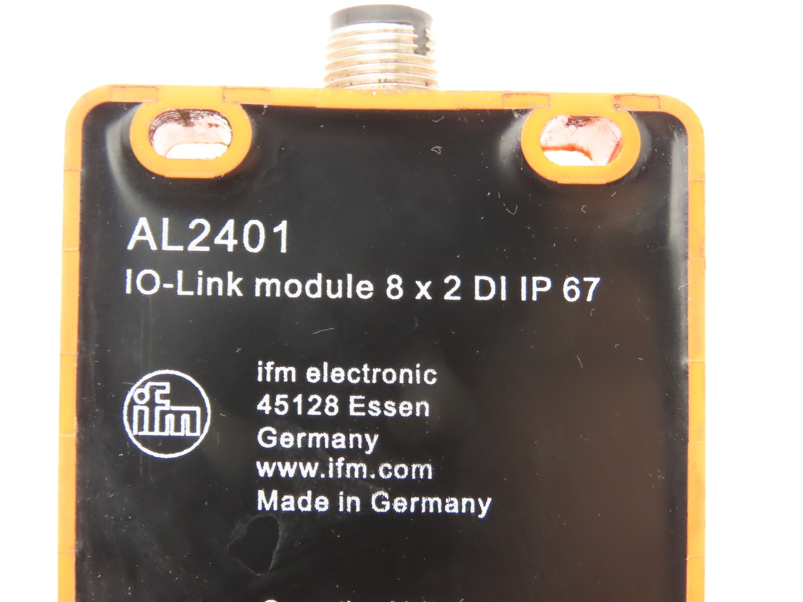 IFM AL2401 IO-Link Compact Line Module 8 x 2 Inputs M12 IP67 18-30 VDC