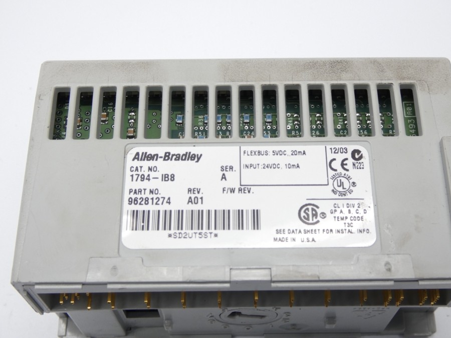 INDUSTRIAL SPARE PART 1794-IB8 SER. A REV. A01 24VDC NSNP