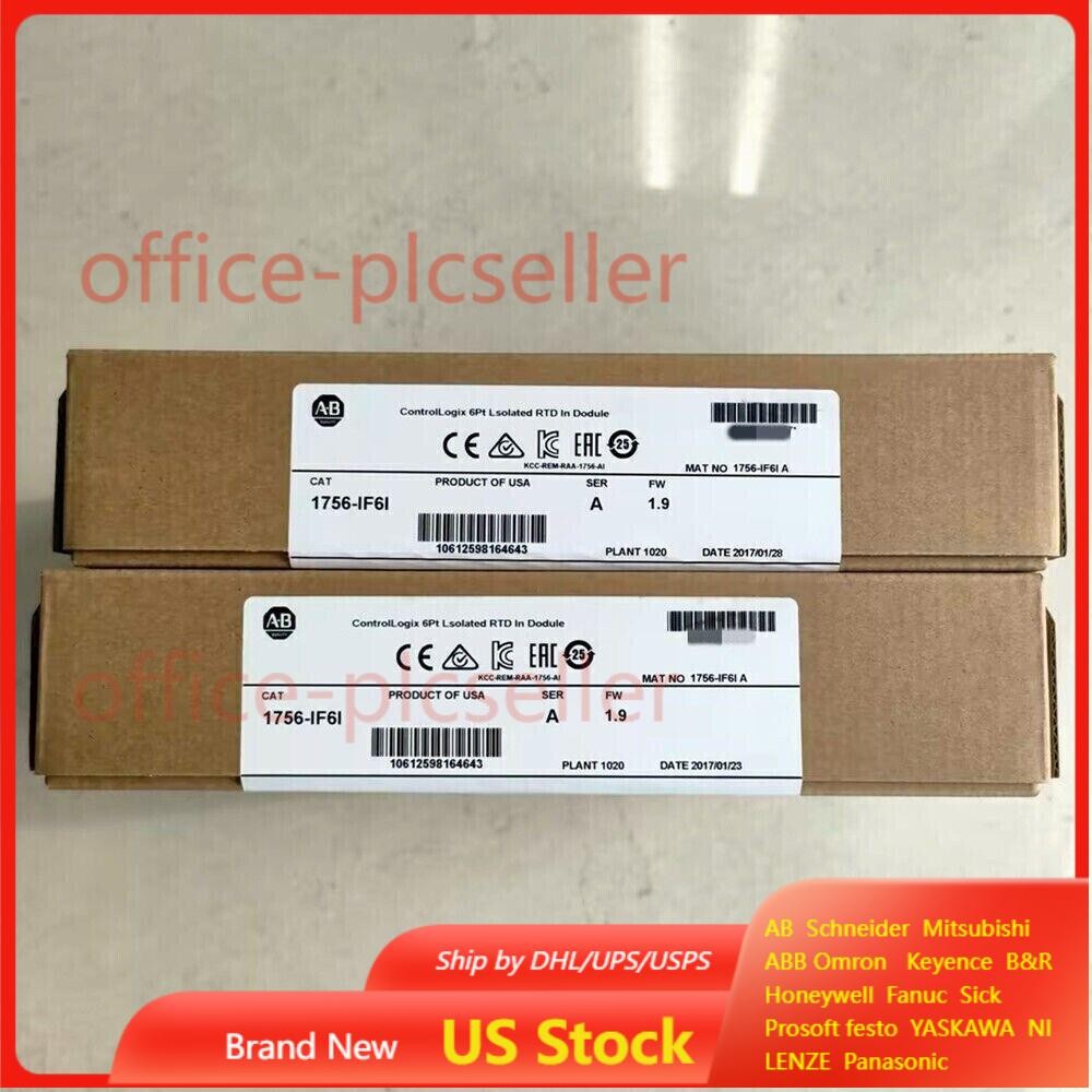 nEW IN BOX Allen-Bradley 1756-IF6I ControlLogix 6 Point Isolated A/IModule