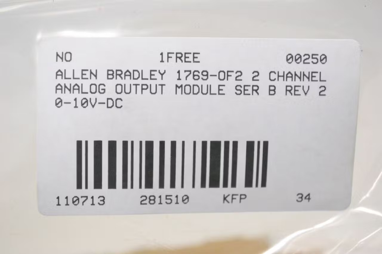 Allen Bradley 1769-OF2 Compact I/o Analog Output Module Ser B