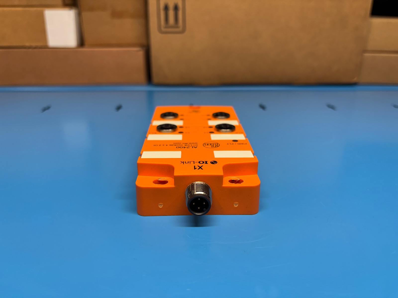 IFM AL2400 I/O-Link CompactLine 4 x 2 DI Input/Output Module – NEW OPEN BOX