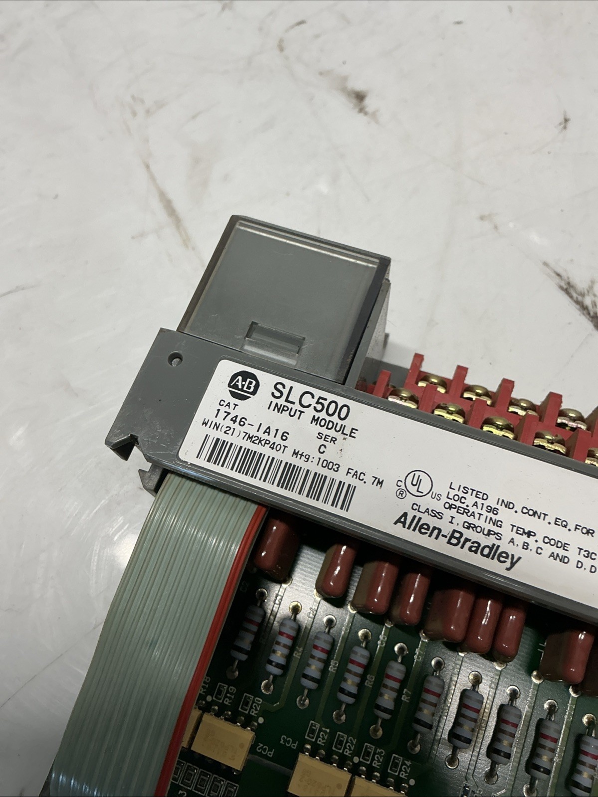 Allen Bradley 1746-IA16 SER C INPUT MODULE Z-674