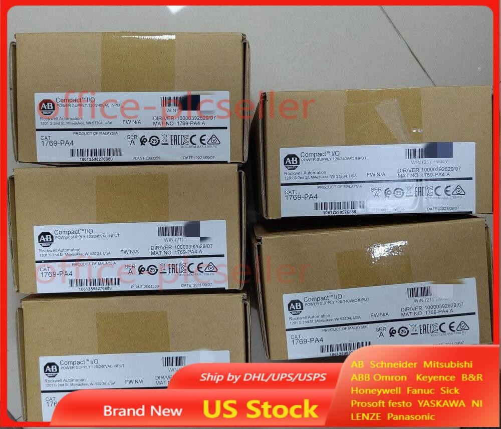 New Allen-Bradley 1769-PA4 SER A Compact Power Supply Module 1769PA4