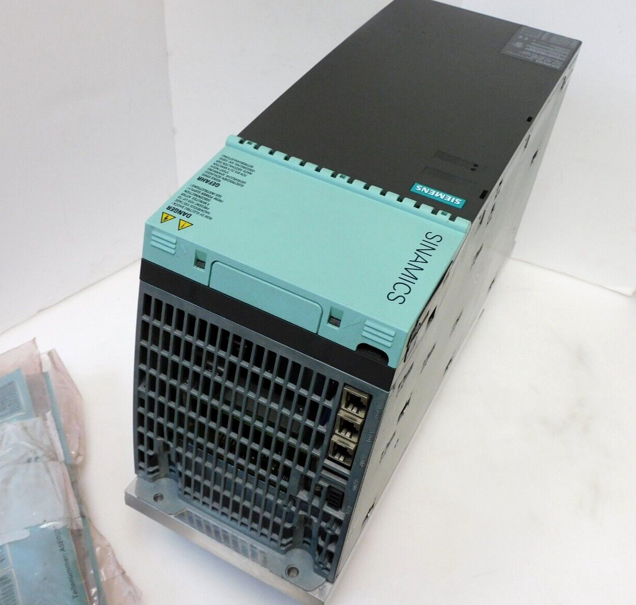 SIEMENS 6SL3131-7TE23-6AA0 ACTIVE LINE MODULE VER B 3AC 380-480V 600VDC 60A 36KW