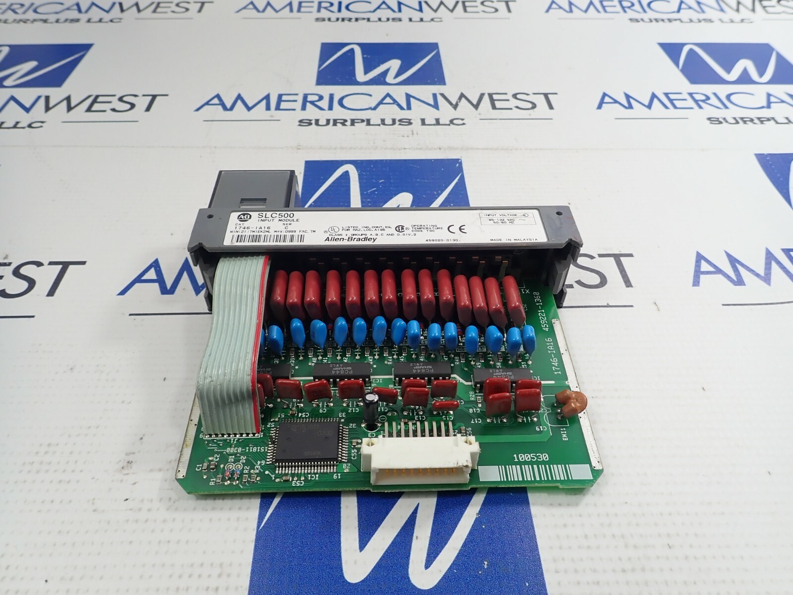 Allen Bradley SLC 500 Input Module 1746-IA16 ser C No door
