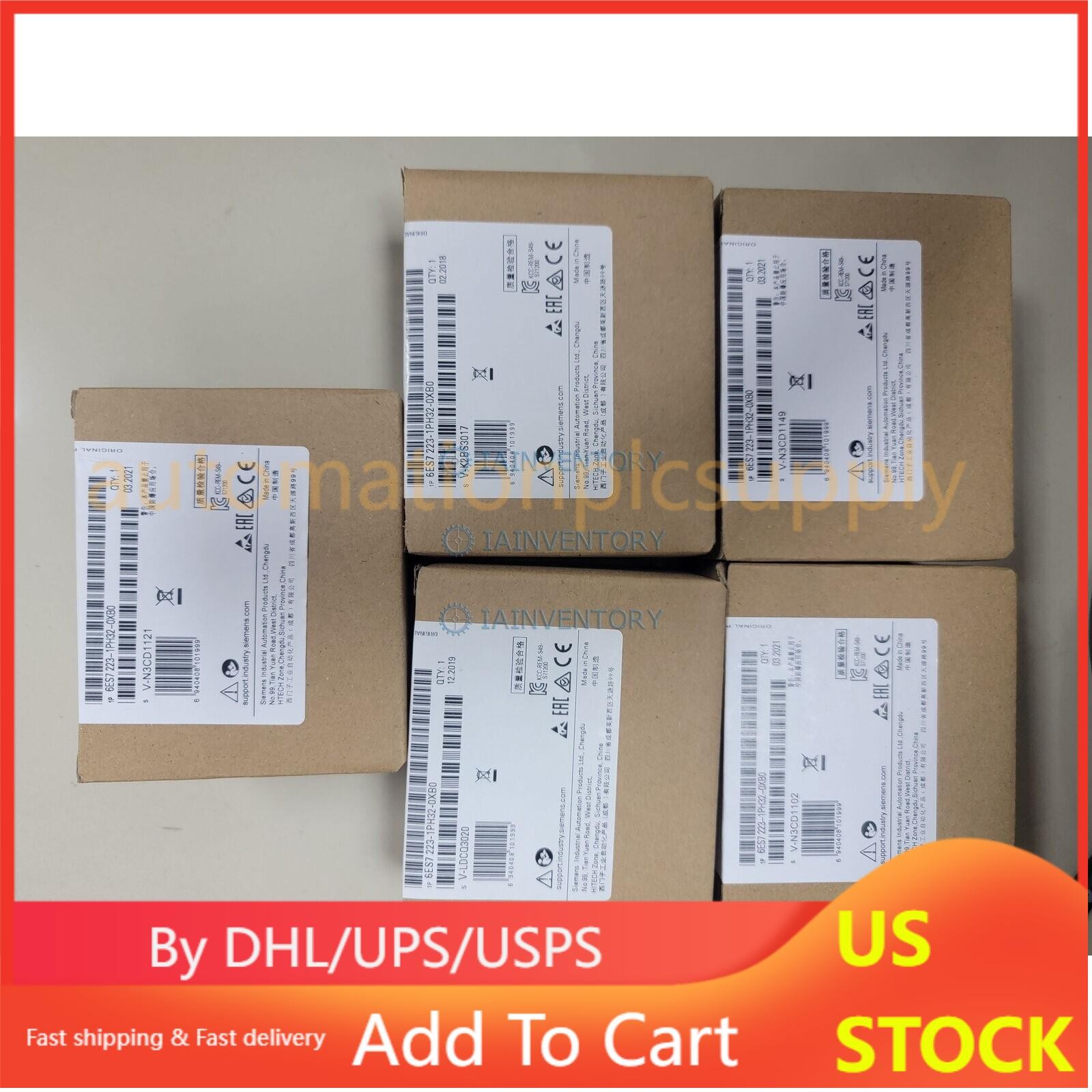 New Siemens 6ES7223-1PH32-0XB0 6ES72231PH320XB0 S7-1200 Digital I/O SM 1223