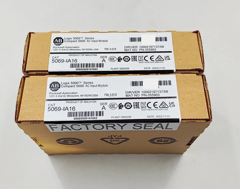 Allen-Bradley 5069 Series 5069-OB16 5069-IB16 5069-OA16 5069-IA16 5069-OW16 OF4