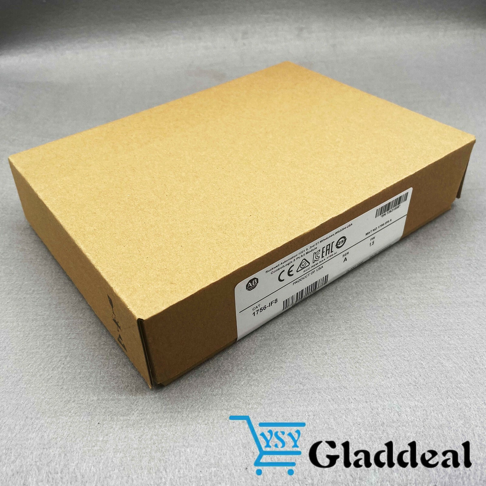 2021-2022 Factory Sealed Allen Bradley 1756-IF8 /A ControlLogix Point A/I Module