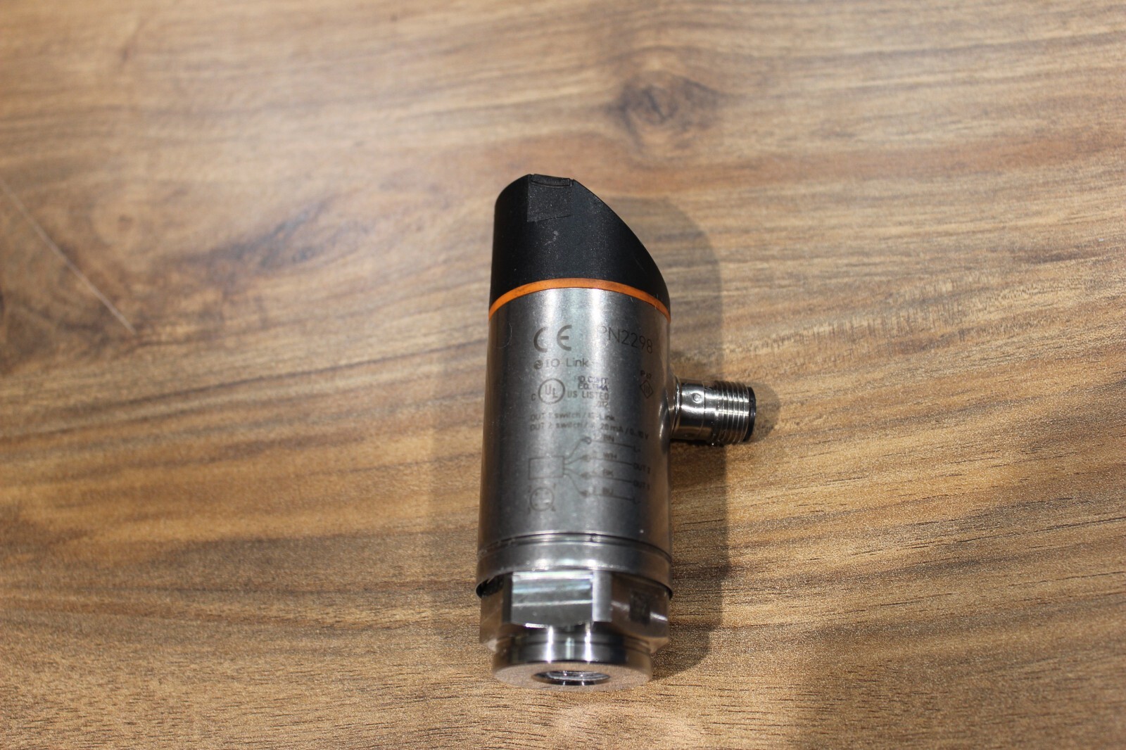 IFM PN2298 ElectronicPressureSensor,-0.2to3.6psi 52PG29