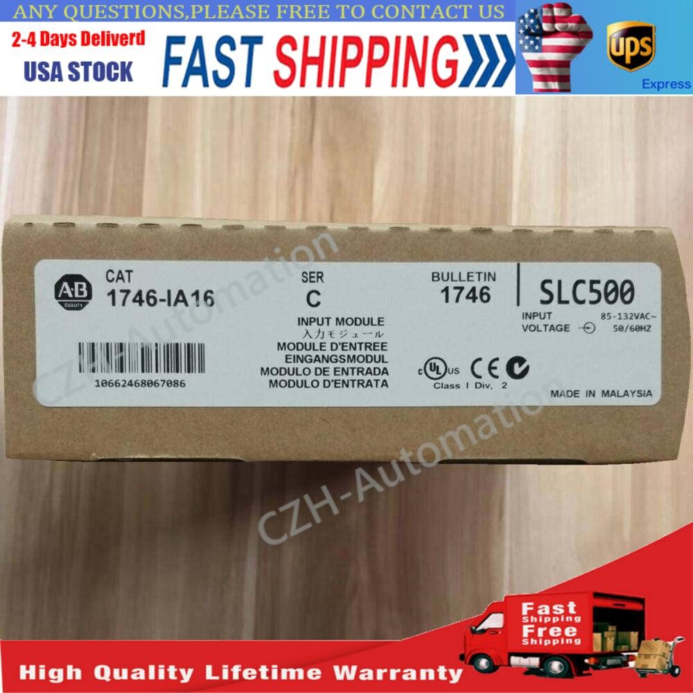 NEW Allen-Bradley AB 1746-IA16 SER C SLC 500 Input Module New in box