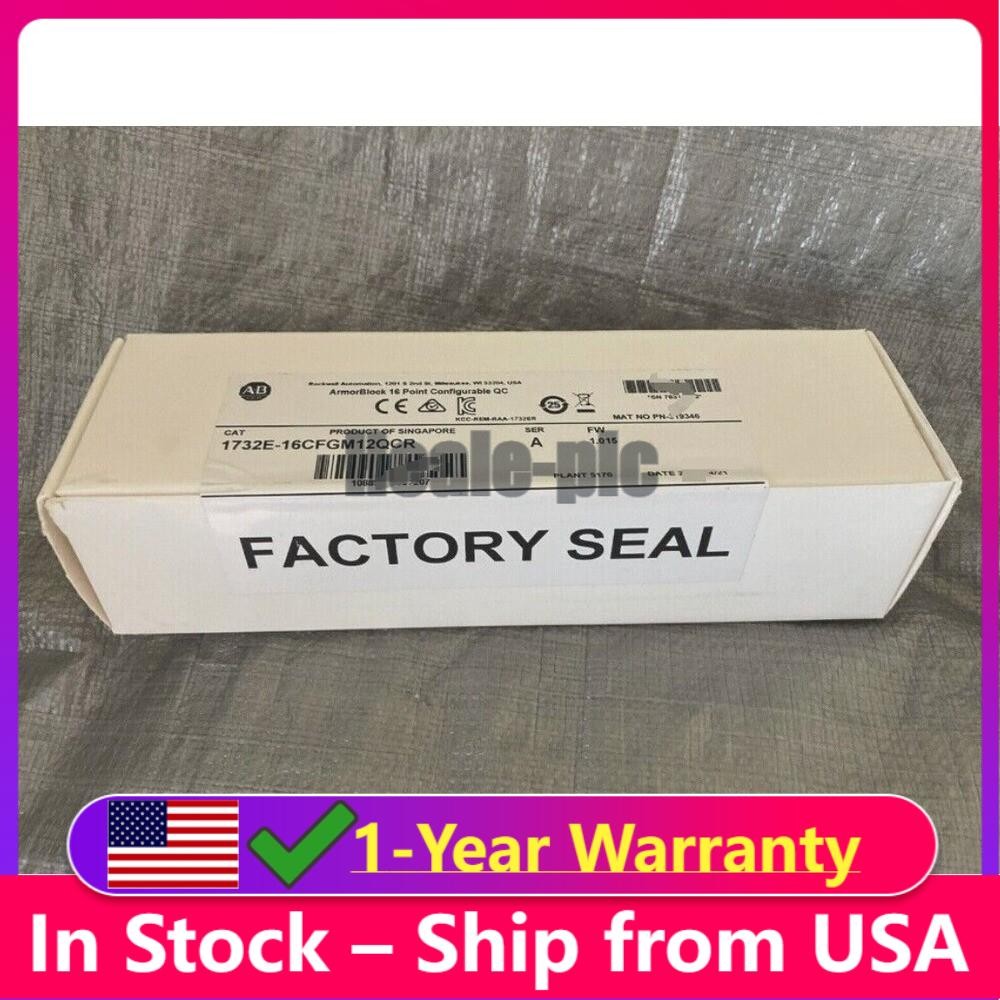 Allen Bradley 1732E-16CFGM12QCR /A ArmorBlock Module *NEW IN BOX* US Free Tax