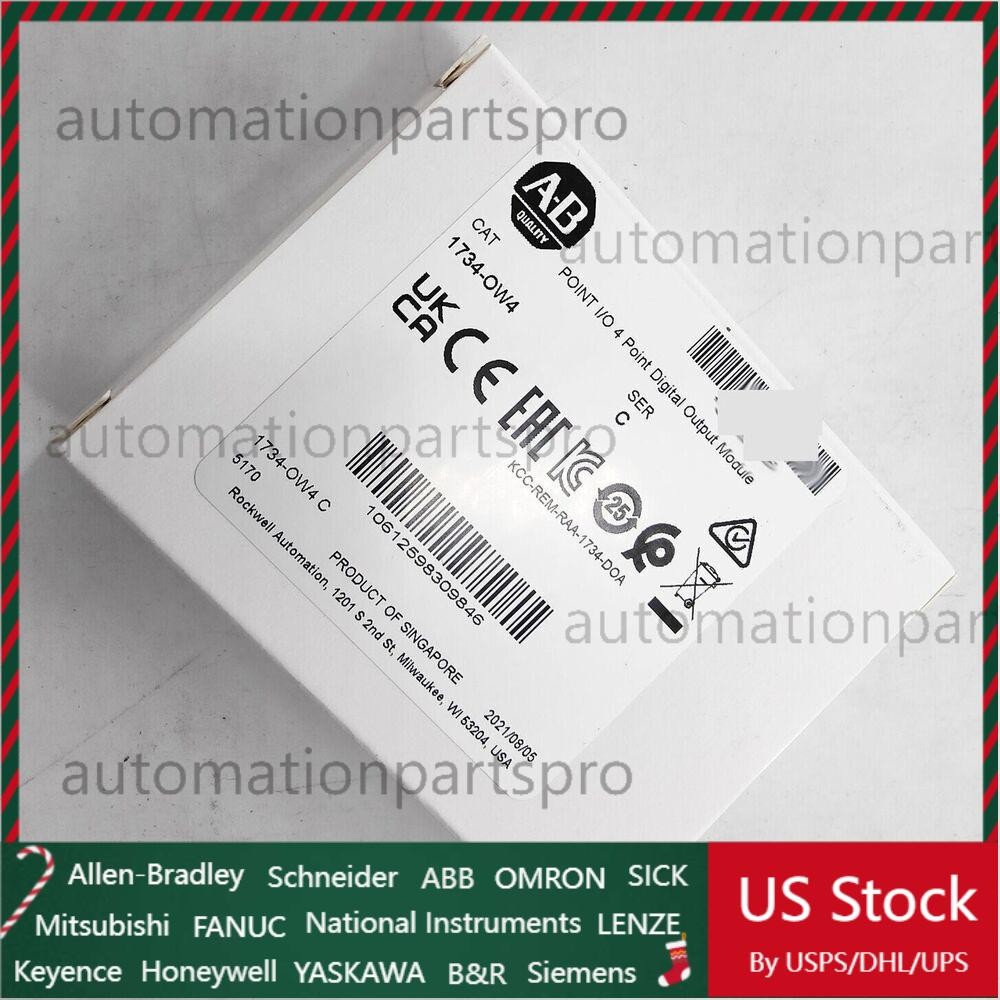New Allen-Bradley 1734-OW4 POINT I/O 4 Point Digital Output Module AB 1734OW4