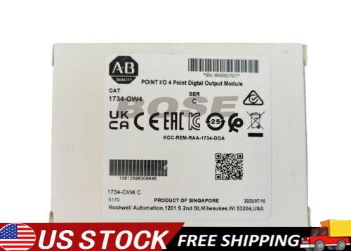 New Sealed Allen-Bradley 1734-OW4 AB Point I/O 4 Point Digital Output Module US