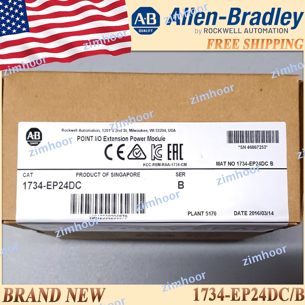 New Sealed AB 1734-EP24DC/B I/O Extension Power Module 1734EP24DC serB Free Ship