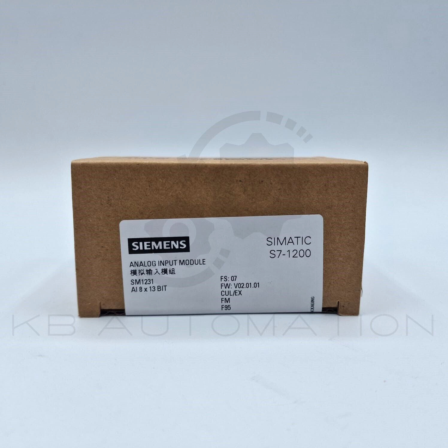 Siemens 6ES7231-4HF32-0XB0 Simatic S7-1200 analogue input SM 1231, AI 8 x 13 bit