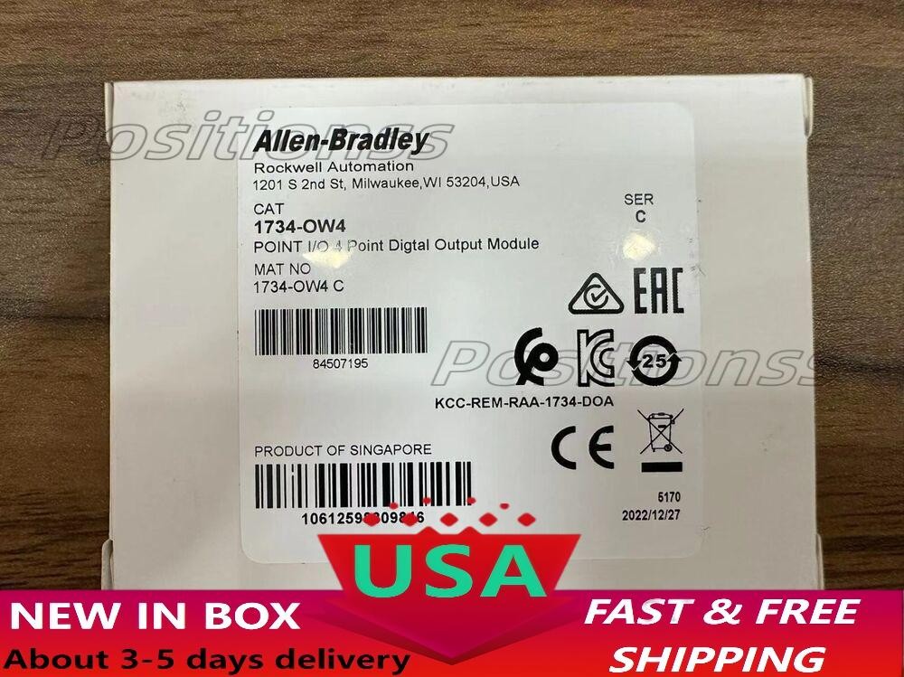 1734-OW4 2022 SER C New Sealed AB POINT I/O 4 Point Digital Output Module