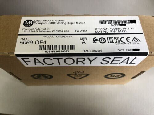 Brand New AB 5069-OF4 Ser A high quality Free Shipping Allen Bradley