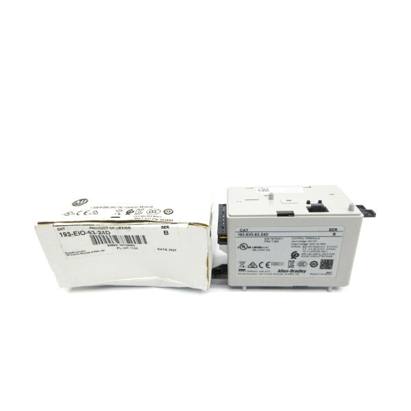 ALLEN BRADLEY 193-EIO-63-24D SER. B 24VDC (WH) NSMP