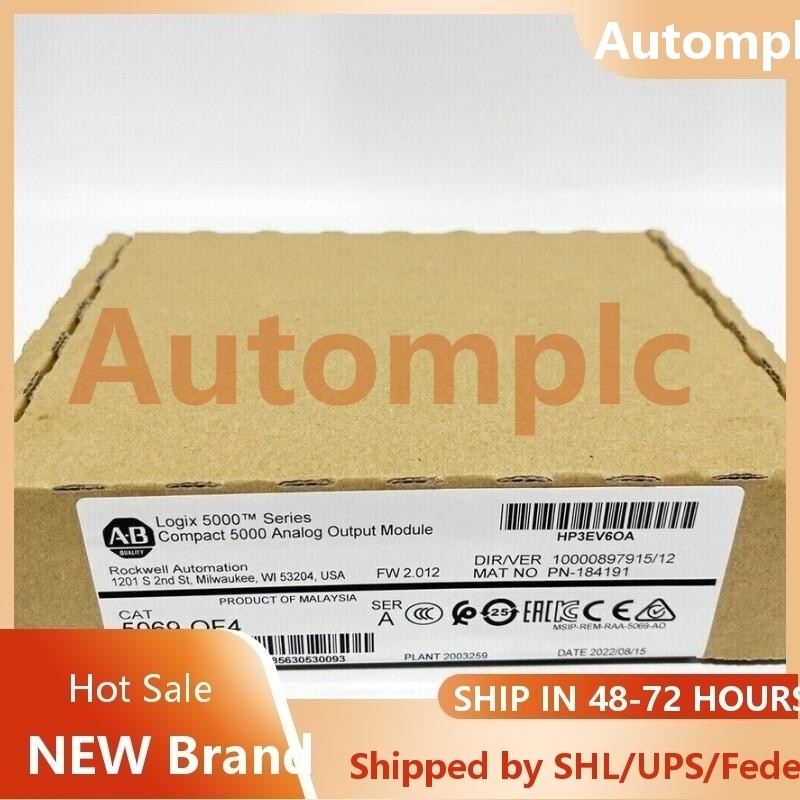 New 5069-OF4 Compact 5000 Analog Output Module AB 5069OF4 US Free Tax