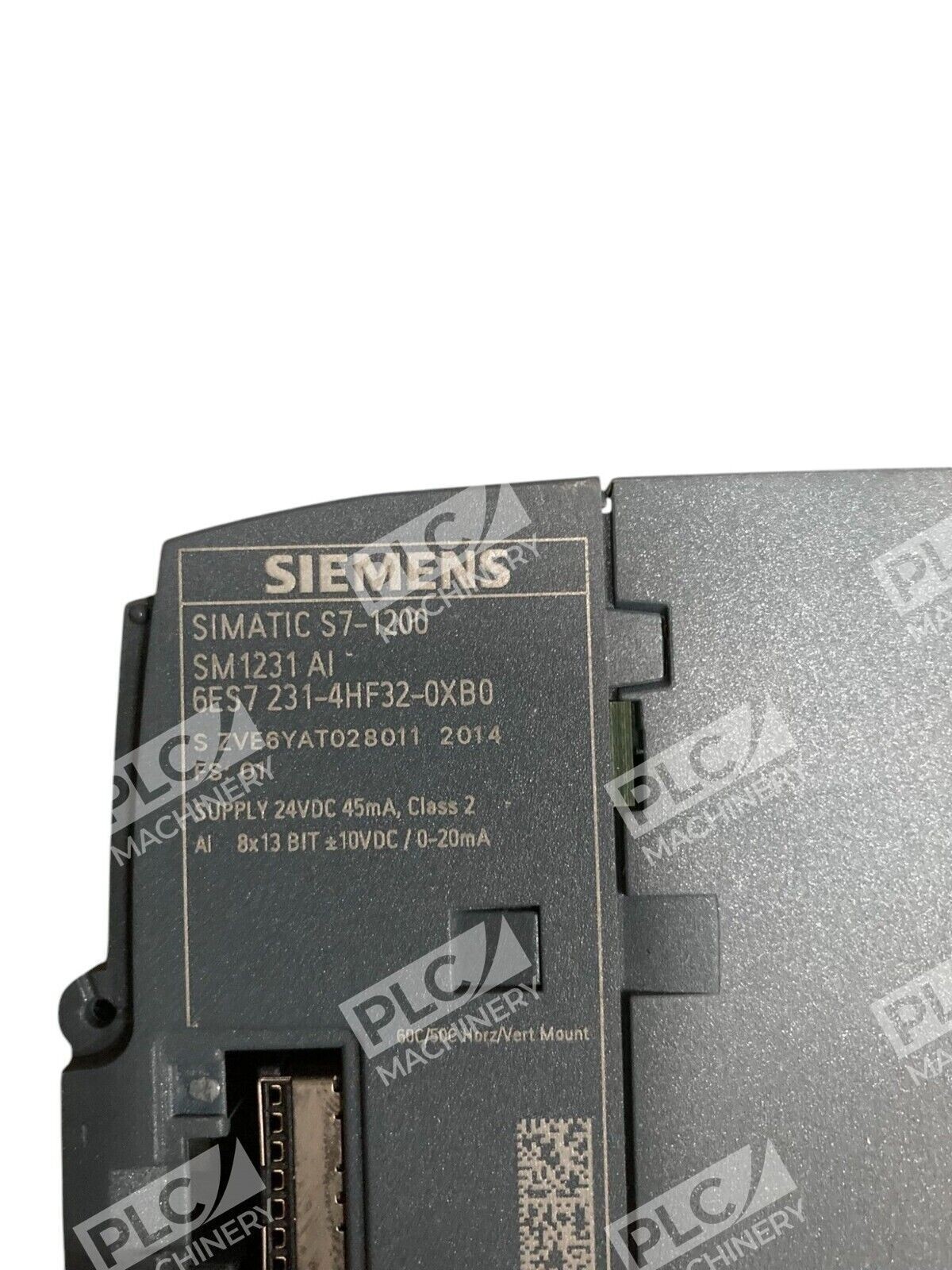 Siemens SM1231AI Simatic S7-1200 Analog Input Module 6ES7 231-4HF32-0XB0