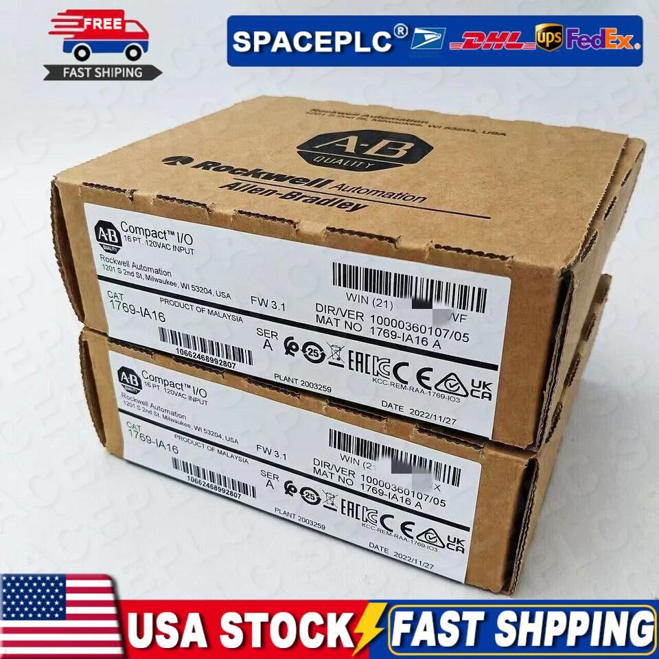 1pc New Allen-bradley 1769-IA16 CompactLogix 16 Pt 120VAC D/I Module 1769IA16