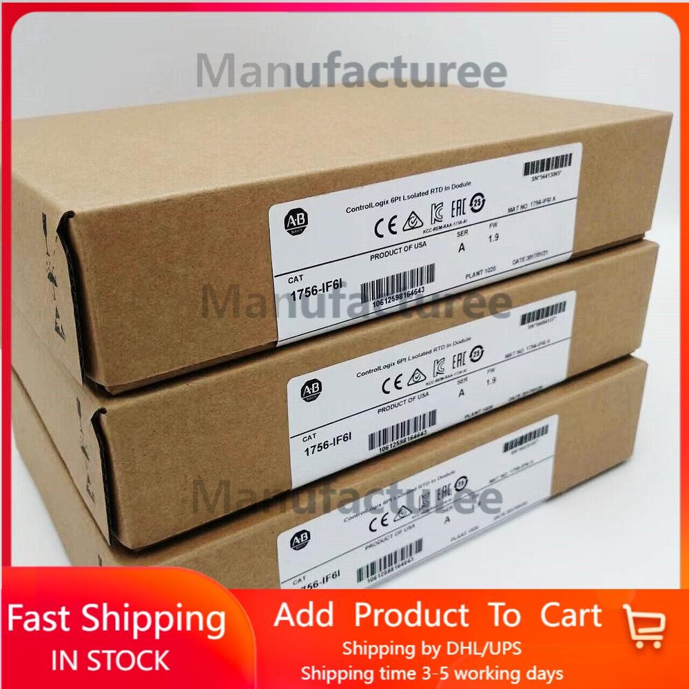 nEW IN BOX Allen-Bradley 1756-IF6I ControlLogix 6 Point Isolated A/IModule