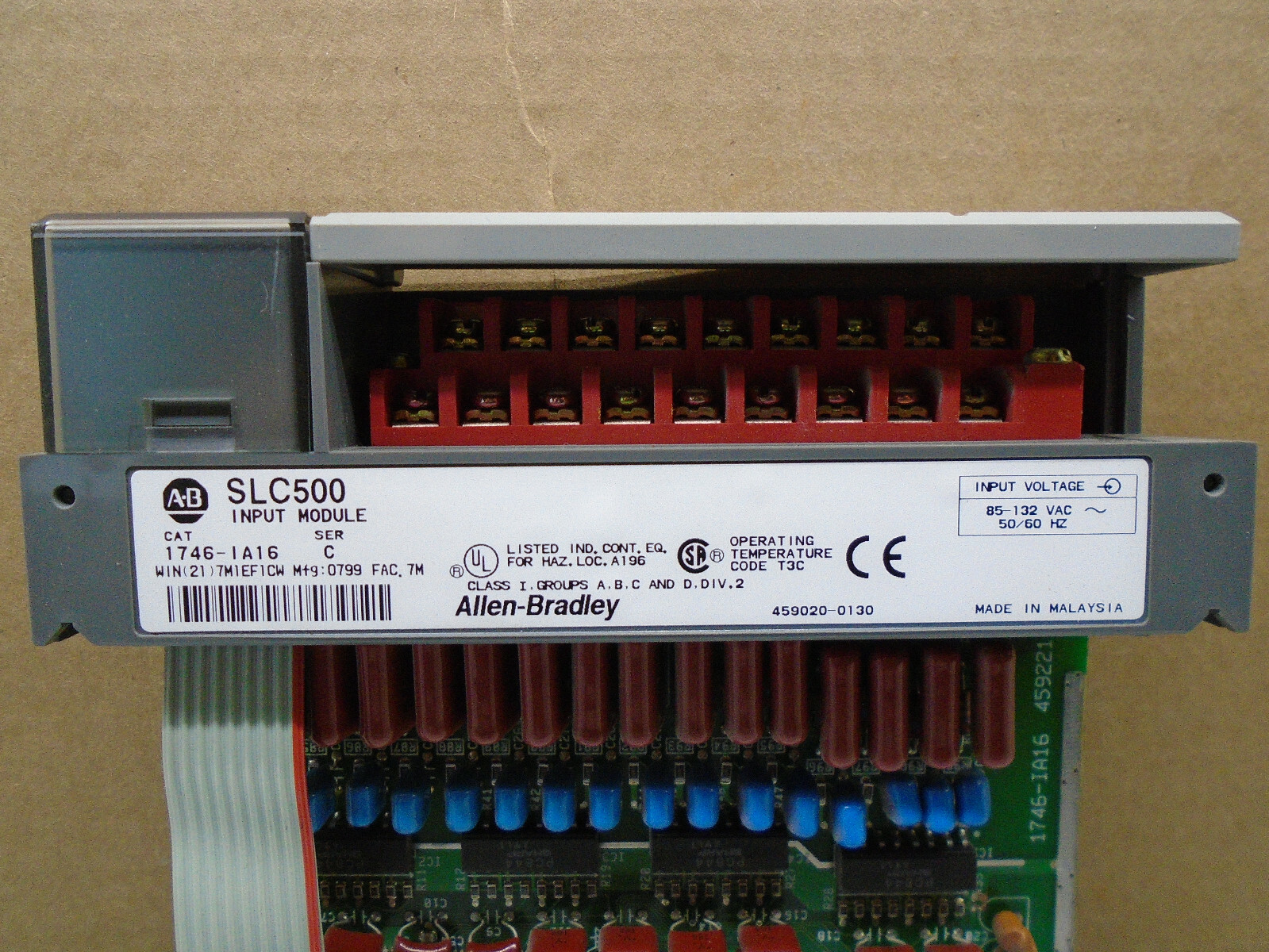 1746-IA16 /C Allen Bradley SLC 500 AC Input Module 1746IA16