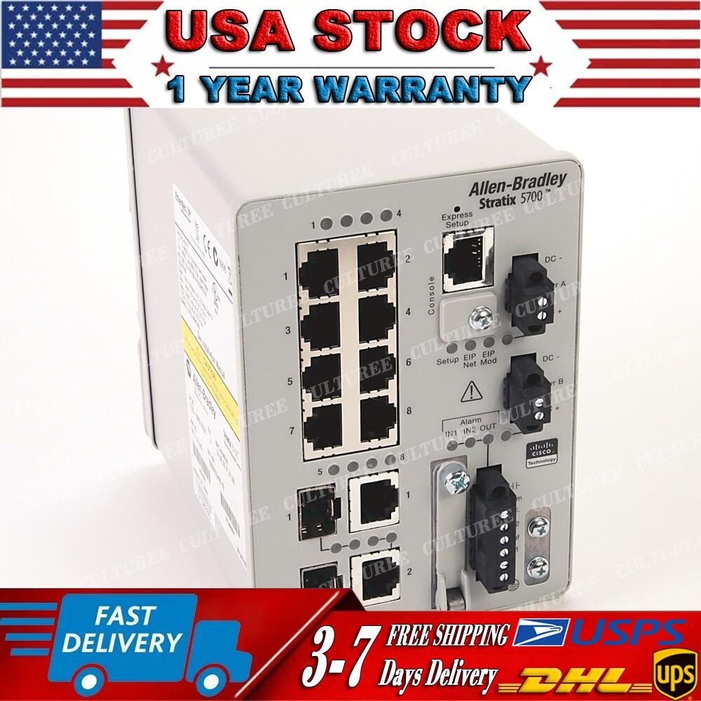 New Factory Sealed 1783-BMS10CGP / A Port Managed Ethernet Switch 1783-BMS10CGP